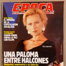 Collezionismo di Rivista Época: ÉPOCA N° 259 (1990). ALICIA KOPLOWITZ, MARIO CONDE, COSTA DOÑANA ESPECULACIÓN SOCIALISTA,…