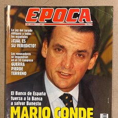 Collezionismo di Rivista Época: ÉPOCA N° 467 (1994). MARIO CONDE, JOSÉ LUIS BALBÍN, BOWIE, BERLUSCONI, LIIS GARCÍA BERLANGA,..