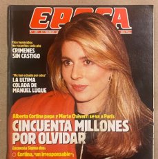 Collezionismo di Rivista Época: ÉPOCA N° 207 (1989). ALBERTO CORTINA MARTA CHAVARRI, INVASIÓN ÁRABE MELILLA, LUIS SUÁREZ FUTBOLISTA