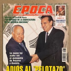 Coleccionismo de Revista Época: ÉPOCA N° 636 (1997). ADIÓS PELOTAZO DEL FÚTBOL, PILAR MIRÓ, NOVIA JOVEN DE RAMÓN MENDOZA,…
