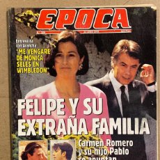 Coleccionismo de Revista Época: ÉPOCA N° 329 (1991). FELIPE GONZÁLEZ Y SU EXTRAÑA FAMILIA, TXIKI BENEGAS Y MARÍA LUISA, JUAN JOSÉ LU