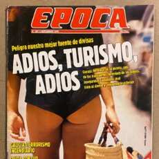 Coleccionismo de Revista Época: ÉPOCA N° 287 (1990). CRISIS DEL TURISMO, INCENDIOS GALICIA, ÁNGEL MARÍA VILLAR, ORIANNA FALLACI,…