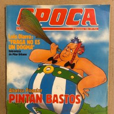 Coleccionismo de Revista Época: ÉPOCA N° 79 (1986). CRISIS ALIANZA POPULAR, LUIS OLARRA, GADAFI, ARZALLUS VS GARAIKOETXEA