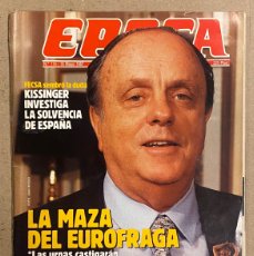Coleccionismo de Revista Época: ÉPOCA N° 114 (1987). LUIS ARAGONÉS, EDUARD PUNSET, FRAGA, KISSINGER, MARIBEL VERDÚ, JULIO IGLESIAS