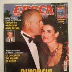 Coleccionismo de Revista Época: REVISTA EPOCA 698 : DEMI MOORE - BRUCE WILLIS - ESPIRITU ERMUA - OLANO - GIANNI VERSACE