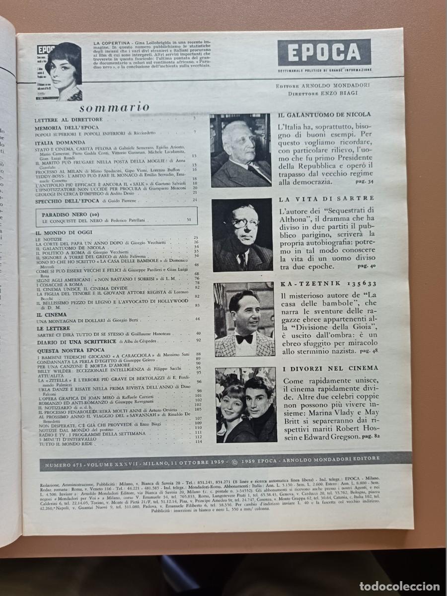 Coleccionismo de revista &Eacute;poca: &Eacute;POCA- N&Uacute;MERO - 411 (FRANC&Eacute;S) - Foto 3