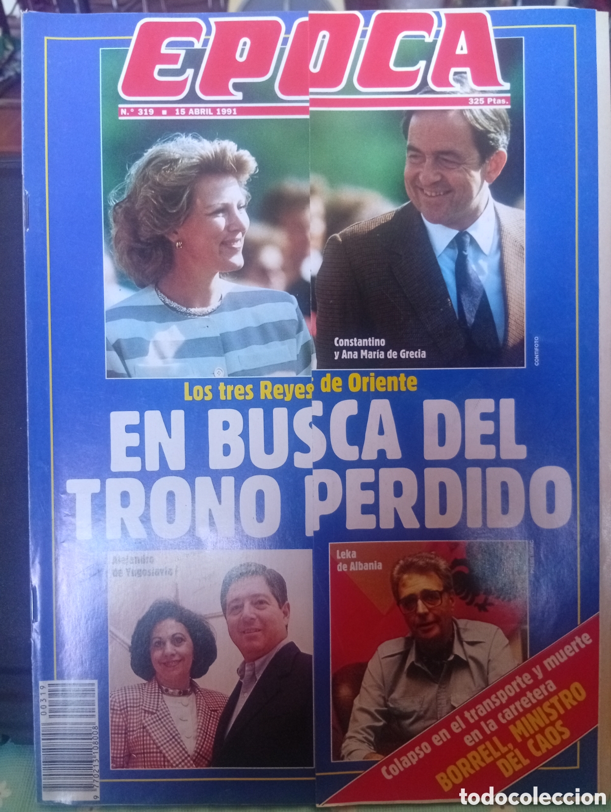 Collection Magazine &Eacute;poca: Revista &Eacute;poca 319 1991