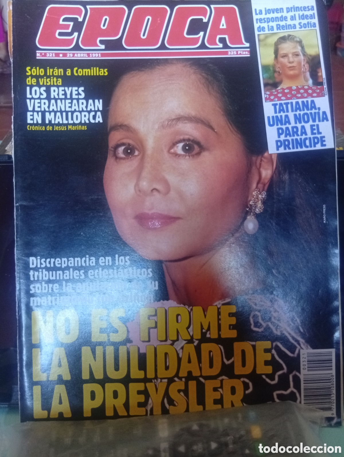 Collection Magazine &Eacute;poca: Revista &Eacute;poca 321 1991