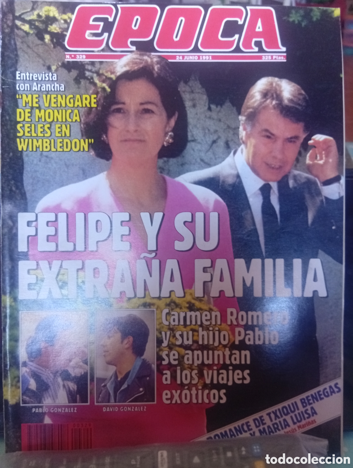 Collectionnisme de Magazine &Eacute;poca: Revista &Eacute;poca 329 1991