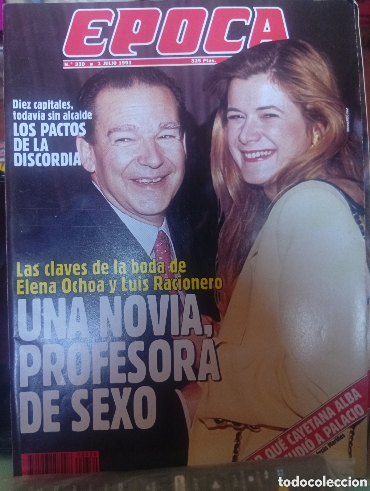 Collectionnisme de Magazine &Eacute;poca: Revista &Eacute;poca 330 1991