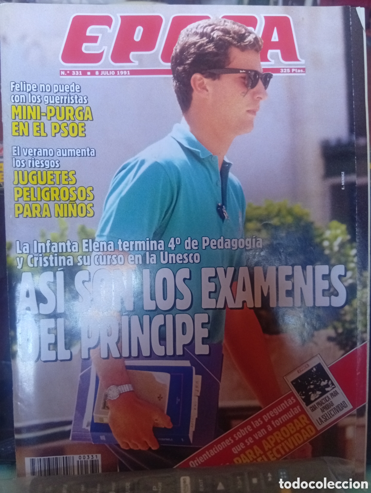 Collectionnisme de Magazine &Eacute;poca: Revista &Eacute;poca 331 1991