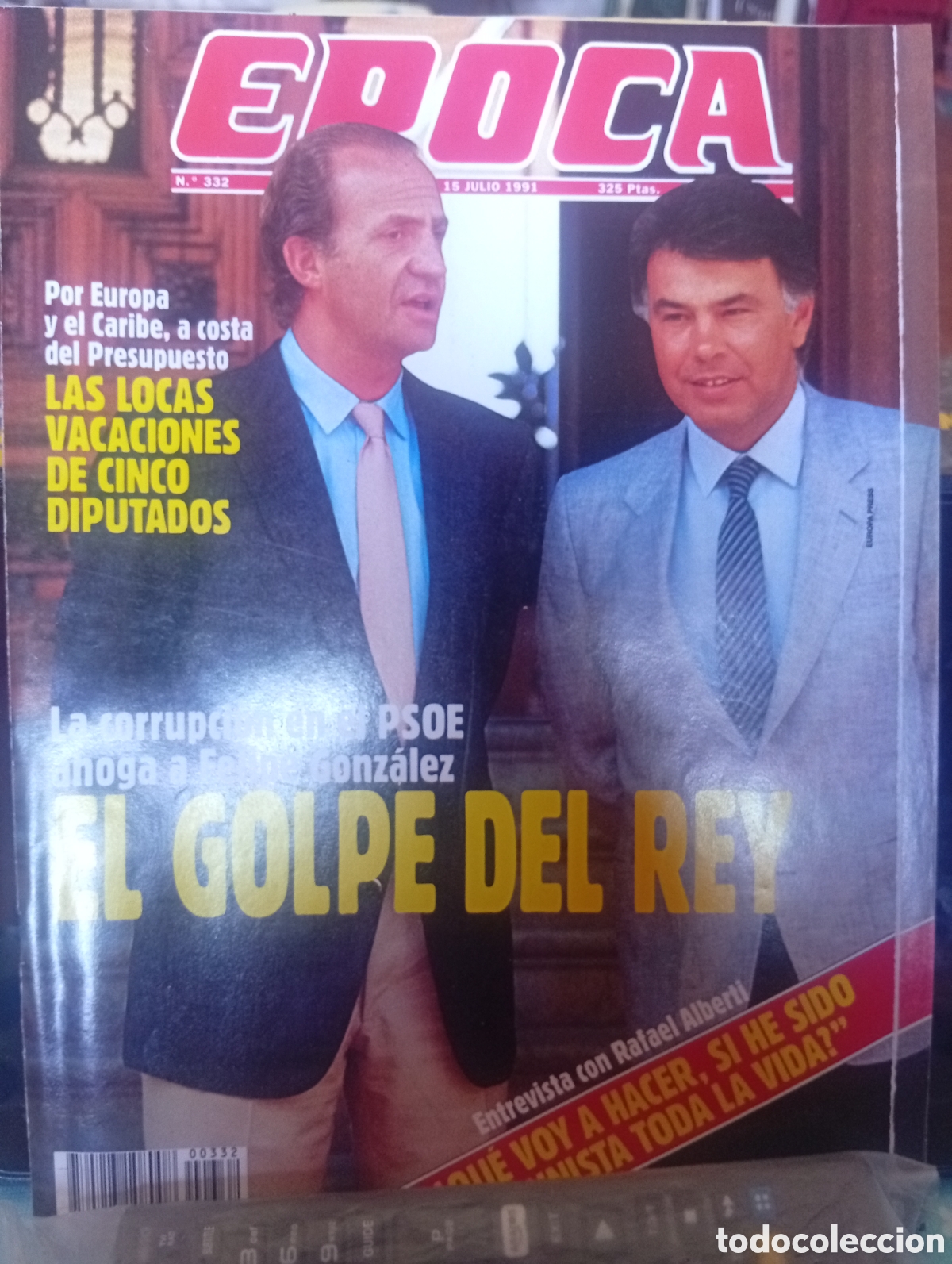 Colecionismo da Revista &Eacute;poca: Revista &Eacute;poca 332 1991