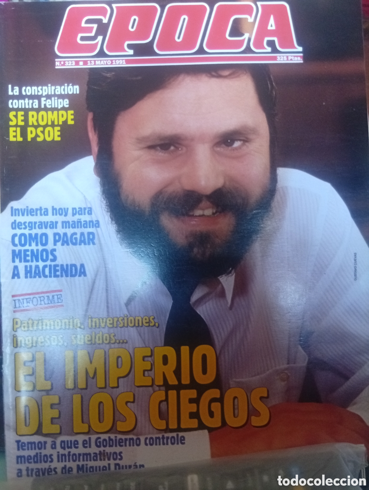 Coleccionismo de revista &Eacute;poca: Revista &Eacute;poca 323 1991