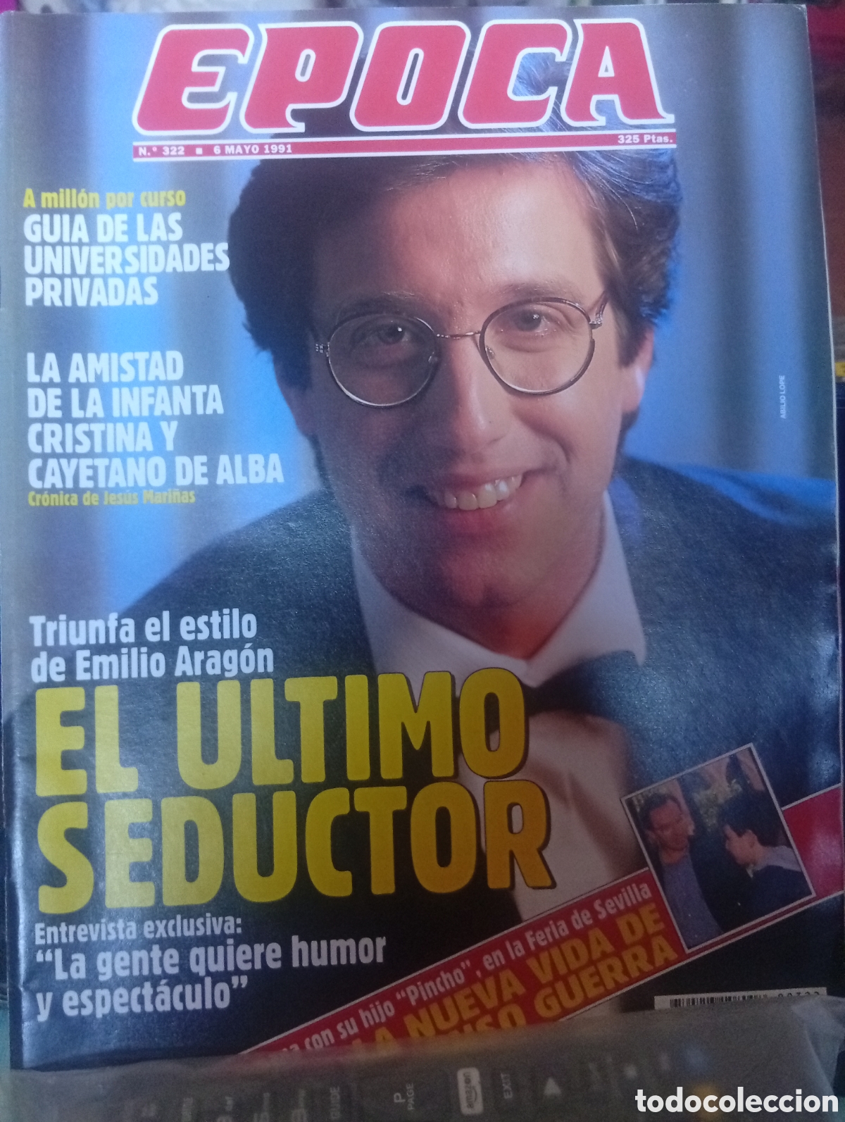 Coleccionismo de revista &Eacute;poca: Revista &Eacute;poca 322 1991