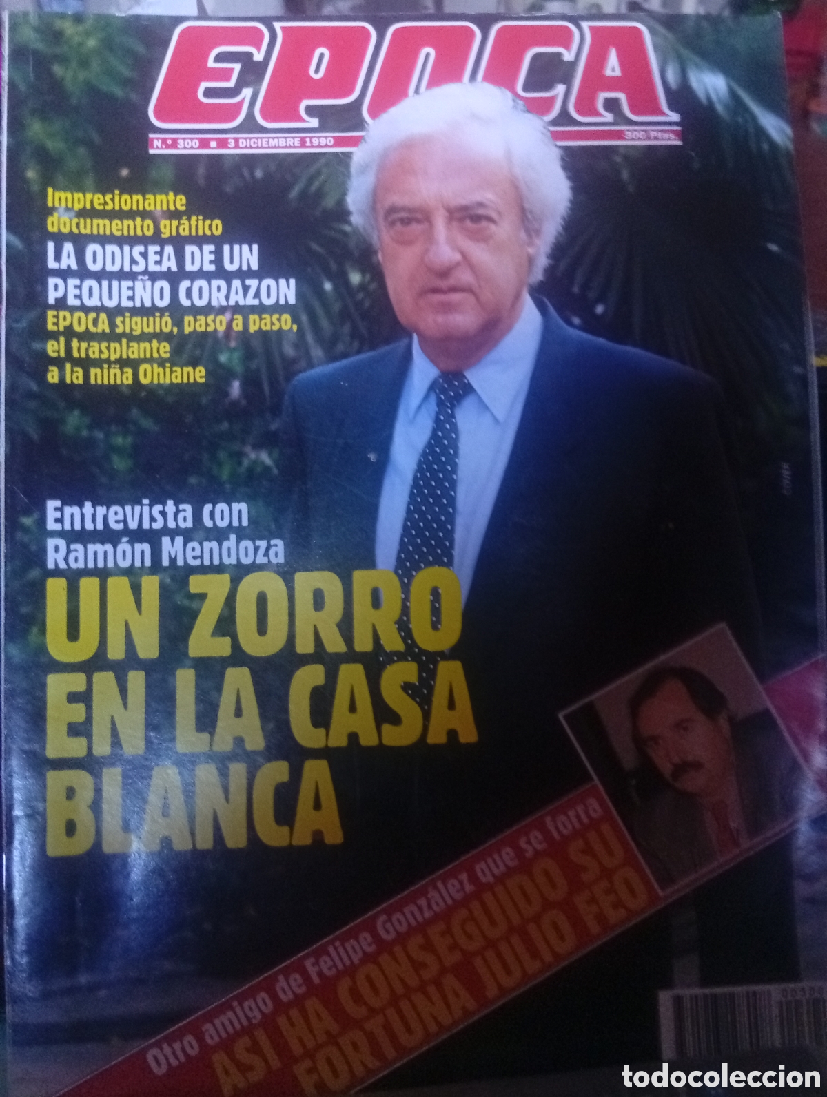 Collectionnisme de Magazine &Eacute;poca: Revista &Eacute;poca 300 1990