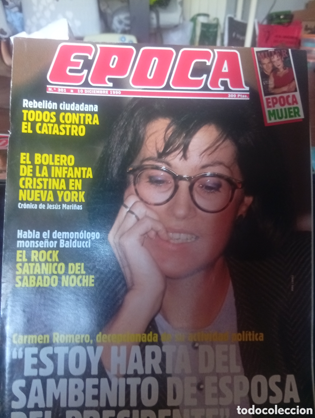 Collectionnisme de Magazine &Eacute;poca: Revista &Eacute;poca 301 1990