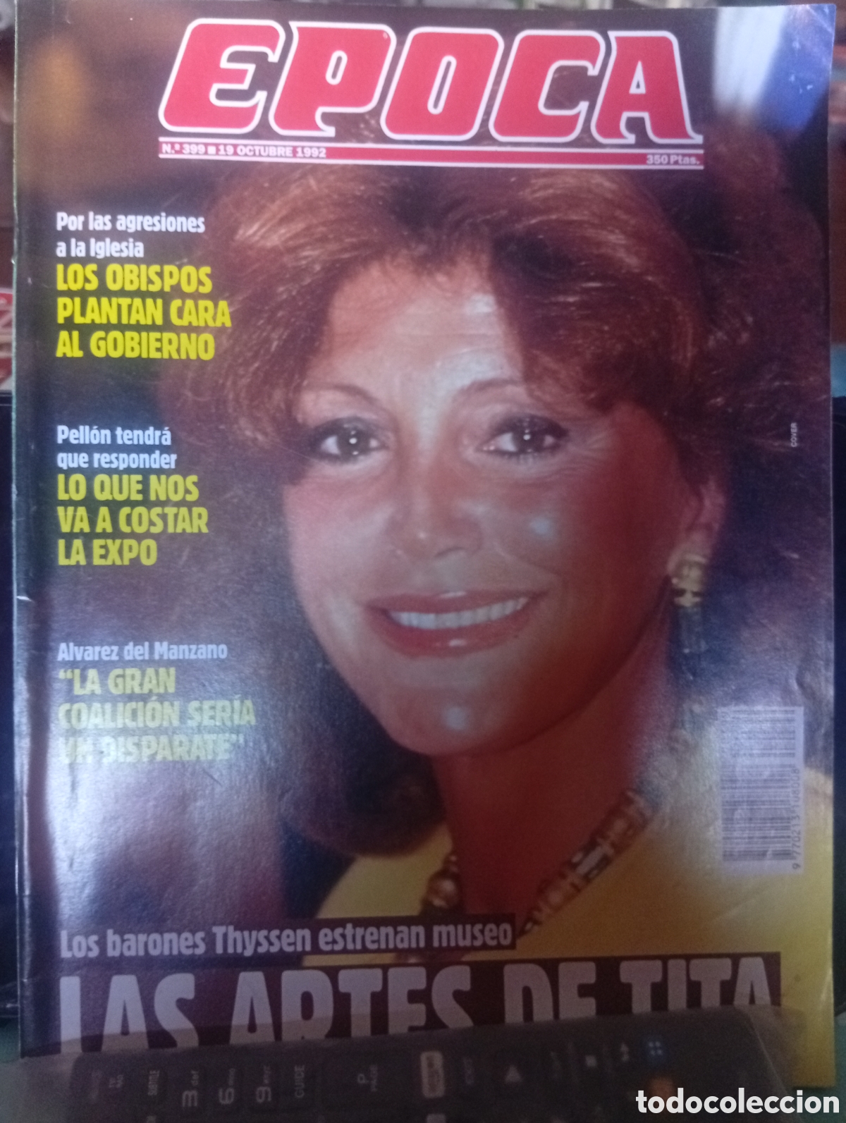 Collectionnisme de Magazine &Eacute;poca: Revista &Eacute;poca 399 1992