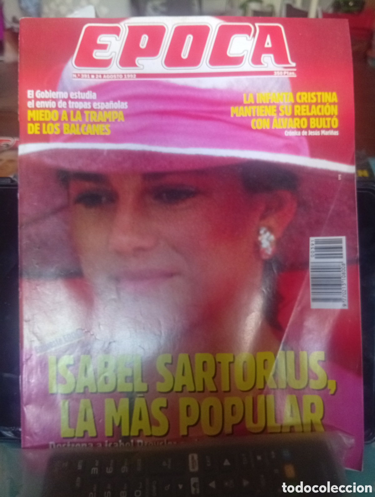 Coleccionismo de revista &Eacute;poca: Revista &Eacute;poca 391 1992