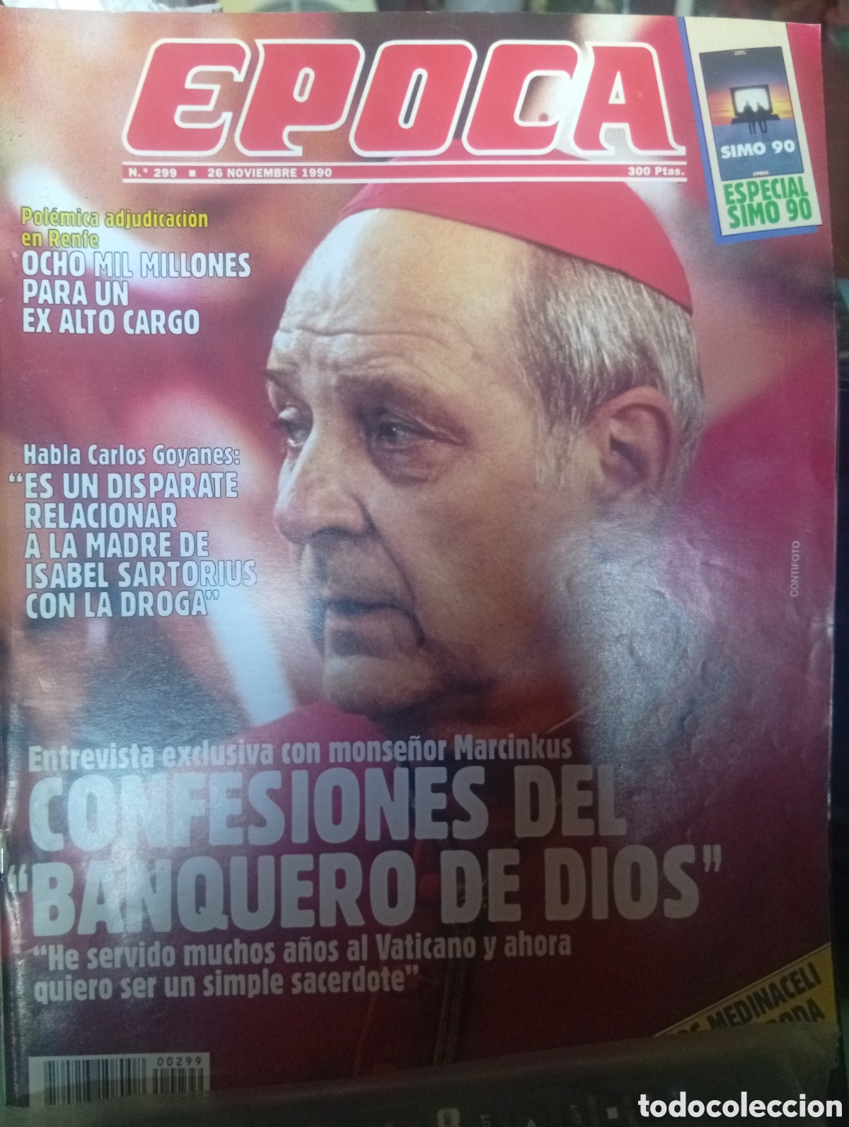 Collection Magazine &Eacute;poca: Revista &Eacute;poca 299 1990