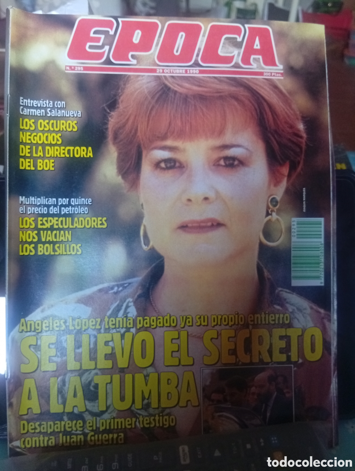 Collectionnisme de Magazine &Eacute;poca: Revista &Eacute;poca 295 1990