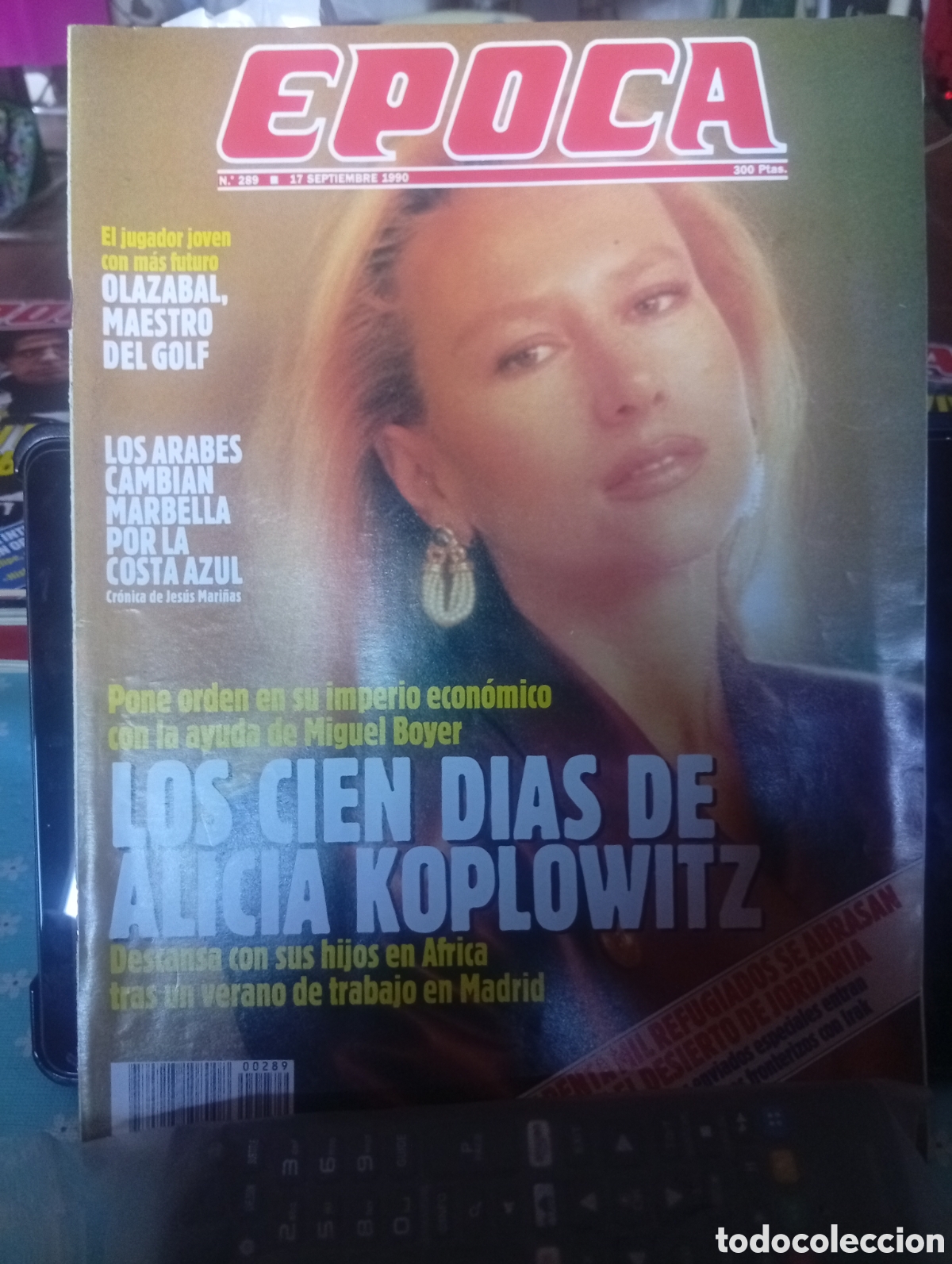 Collectionnisme de Magazine &Eacute;poca: Revista &Eacute;poca 289 1990