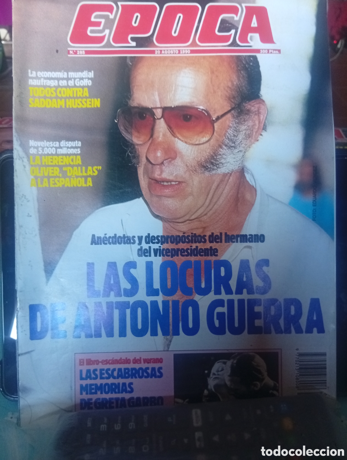 Collectionnisme de Magazine &Eacute;poca: Revista &Eacute;poca 285 1990