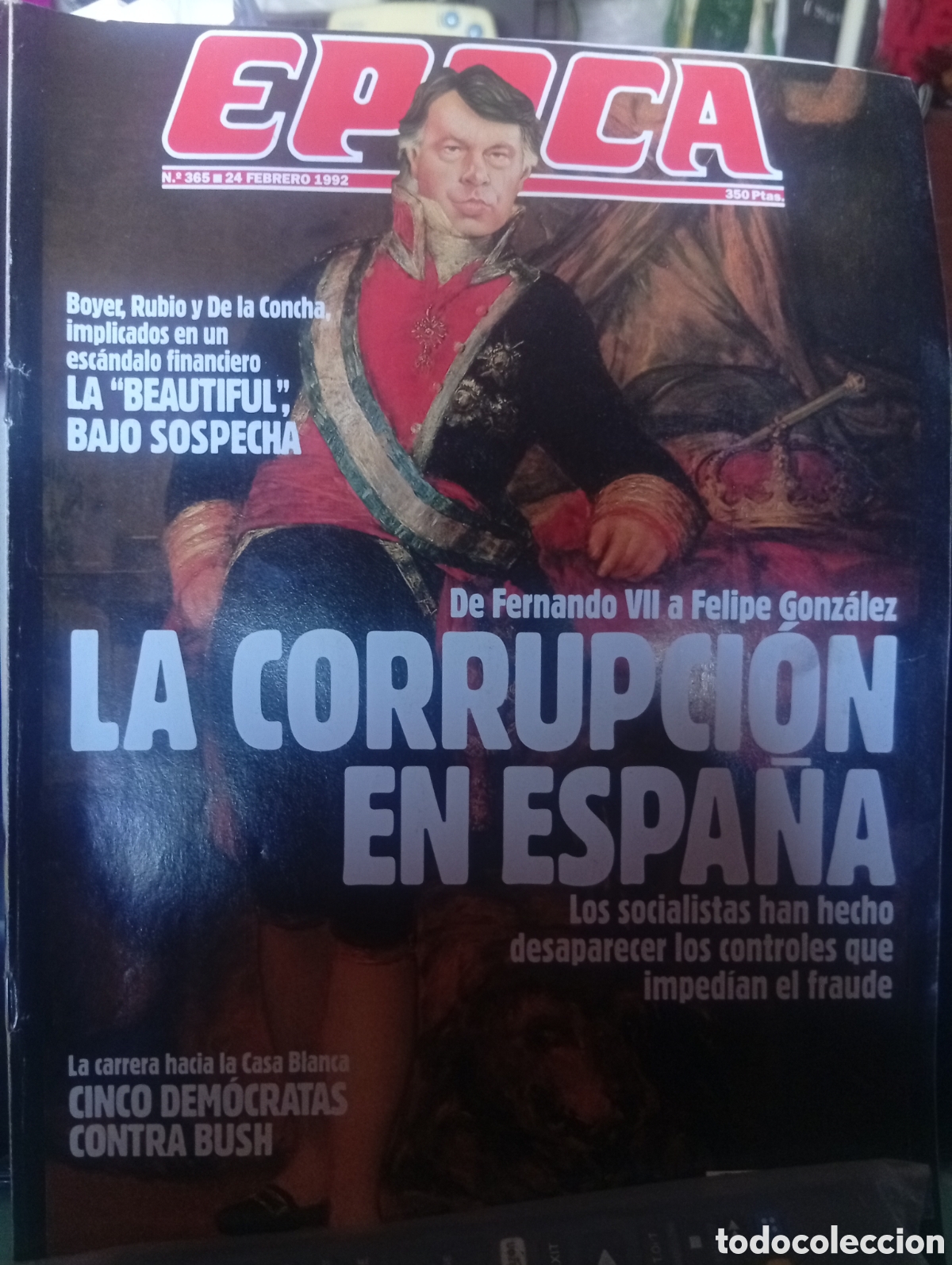 Coleccionismo de revista &Eacute;poca: Revista &Eacute;poca 365 1992