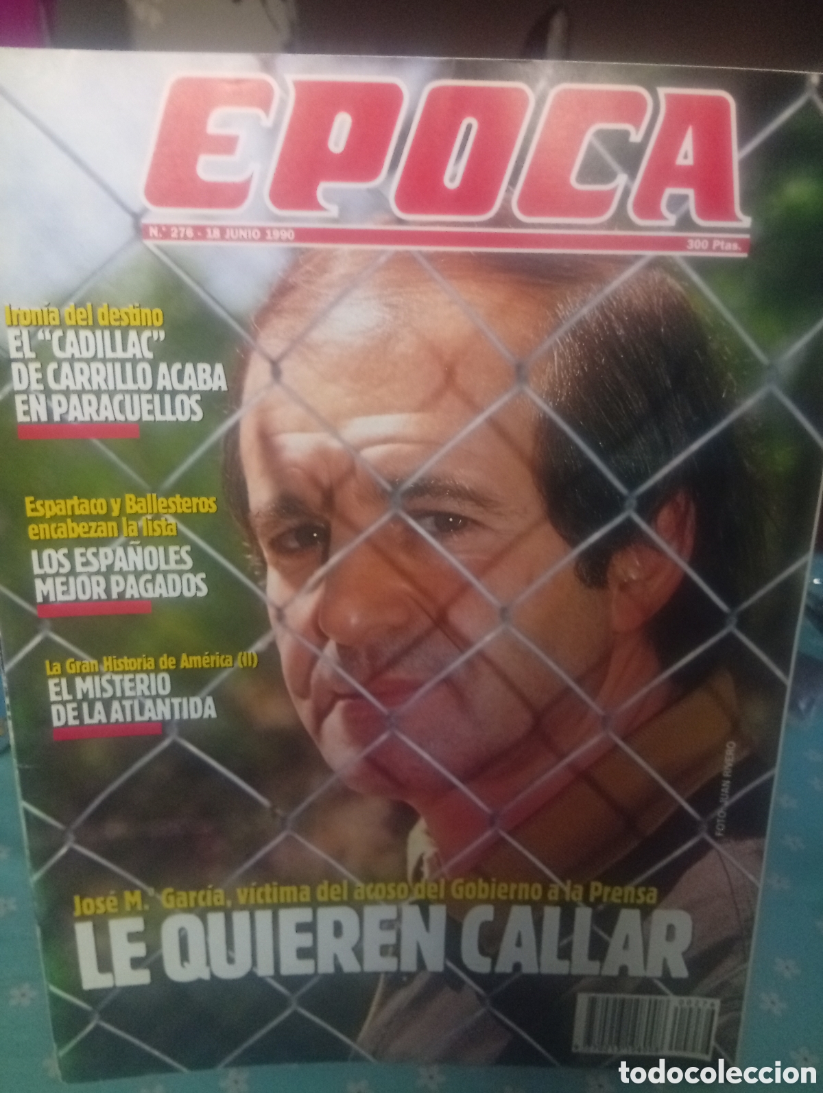 Coleccionismo de revista &Eacute;poca: Revista &Eacute;poca 276 1990