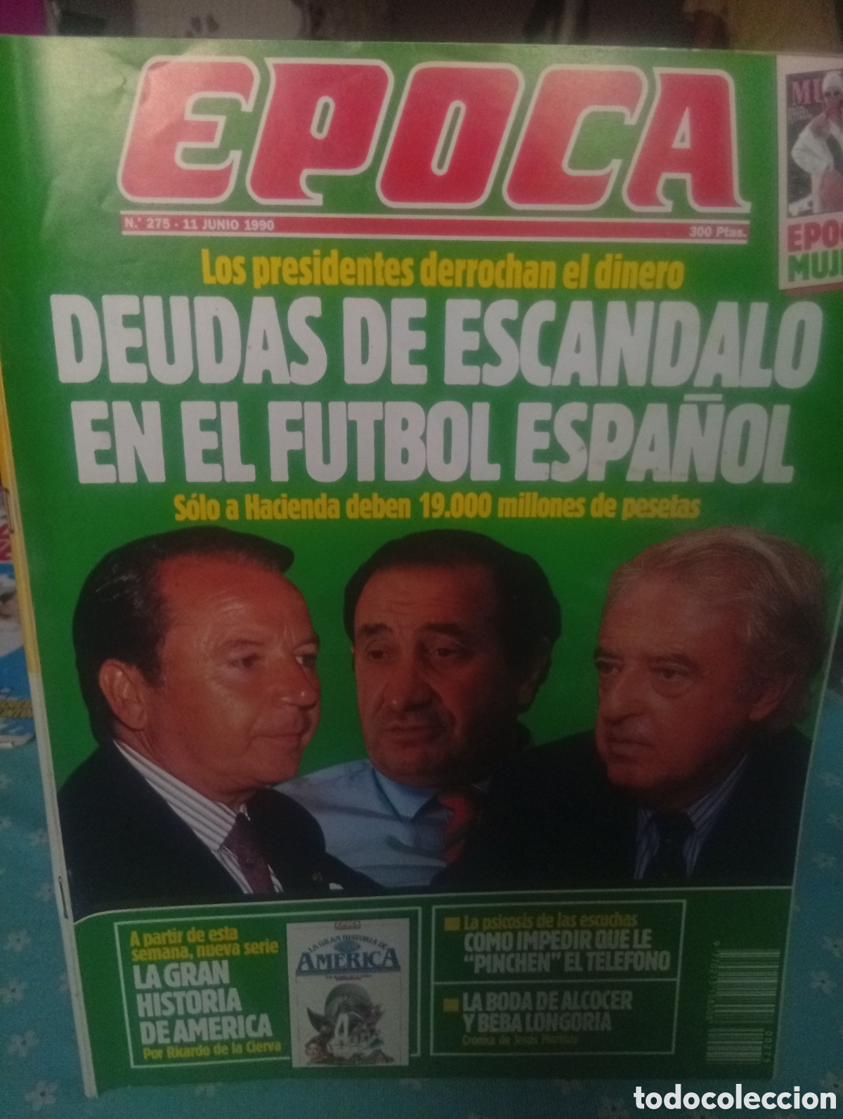 Coleccionismo de revista &Eacute;poca: Revista &Eacute;poca 275 1990