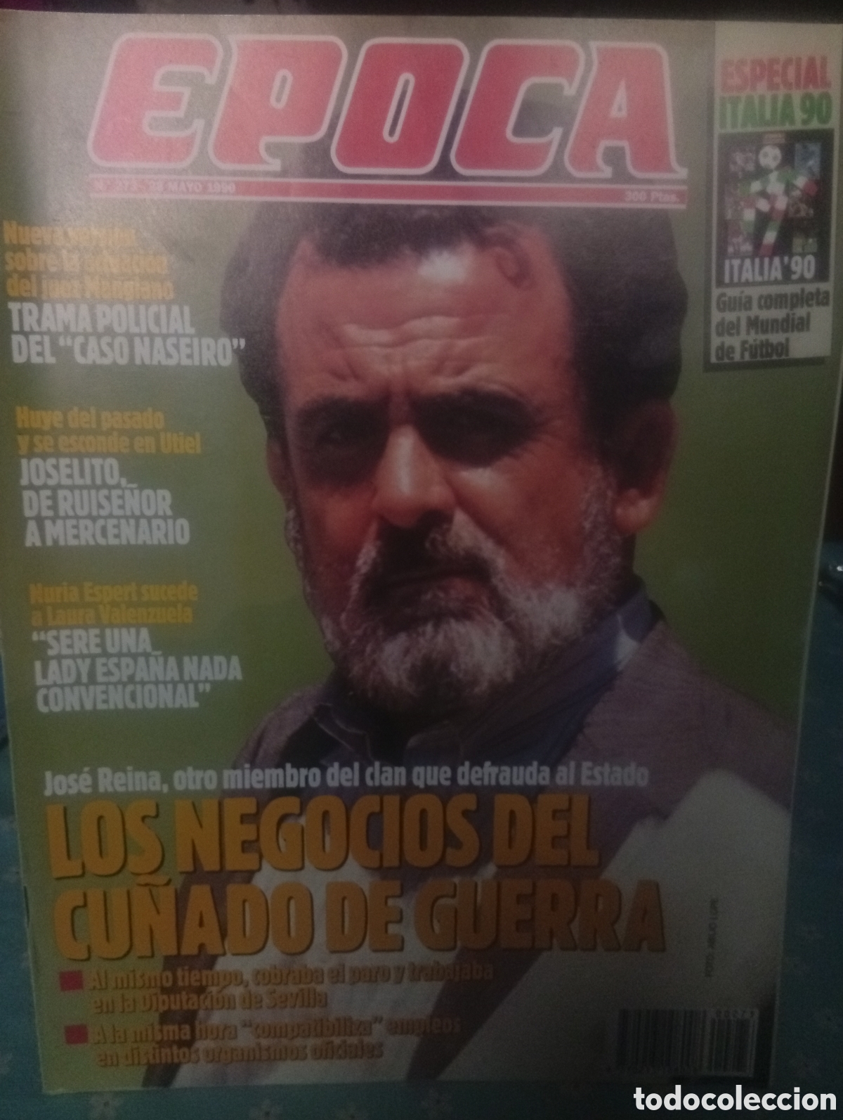 Coleccionismo de revista &Eacute;poca: Revista &Eacute;poca 273 1990