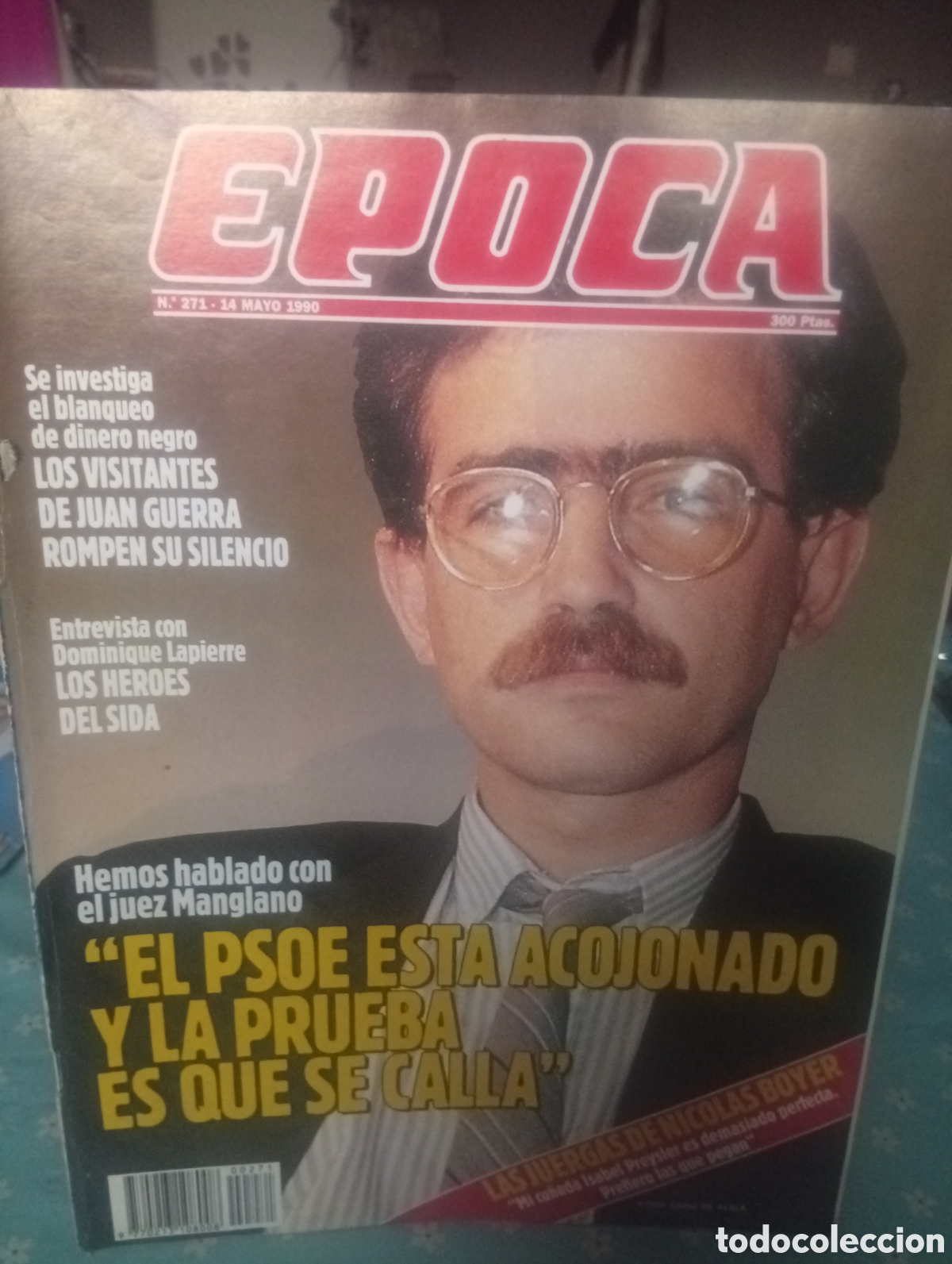 Coleccionismo de revista &Eacute;poca: Revista &Eacute;poca 271 1990