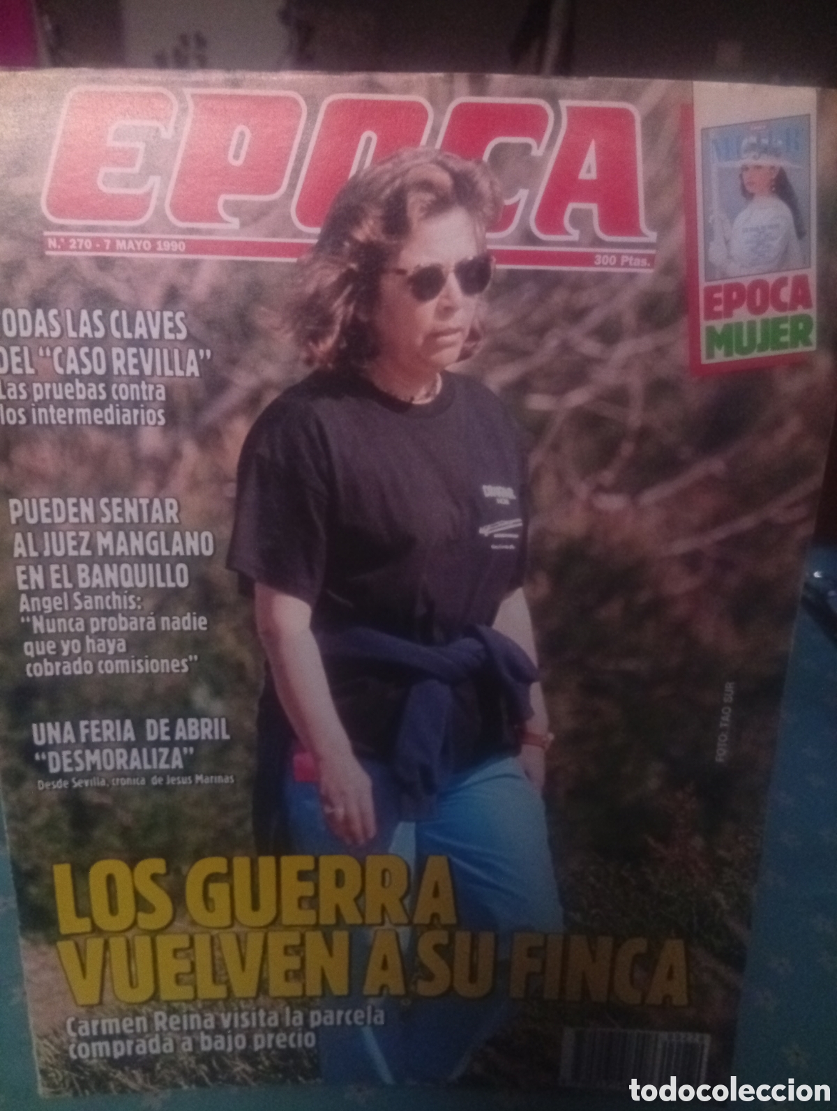 Coleccionismo de revista &Eacute;poca: Revista &Eacute;poca 270 1990