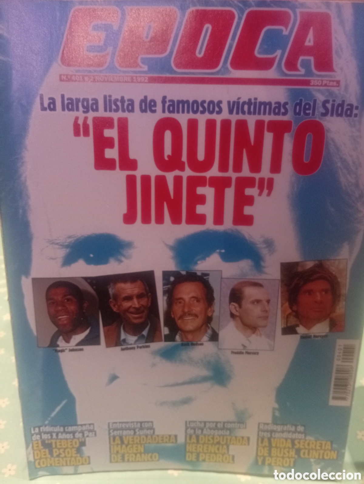 Coleccionismo de revista &Eacute;poca: Revista &Eacute;poca 401 1992