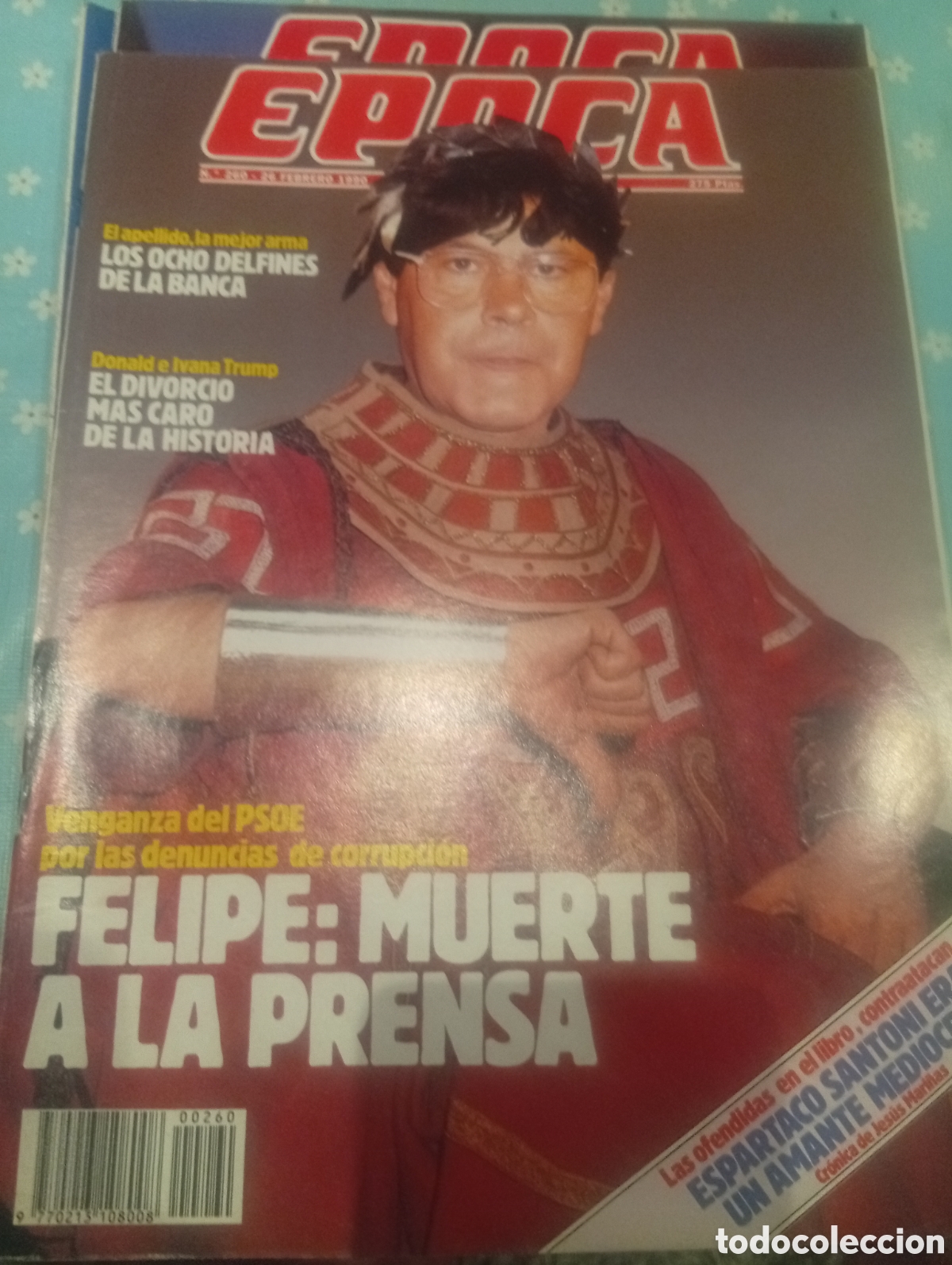 Coleccionismo de revista &Eacute;poca: Revista &Eacute;poca 260 1990
