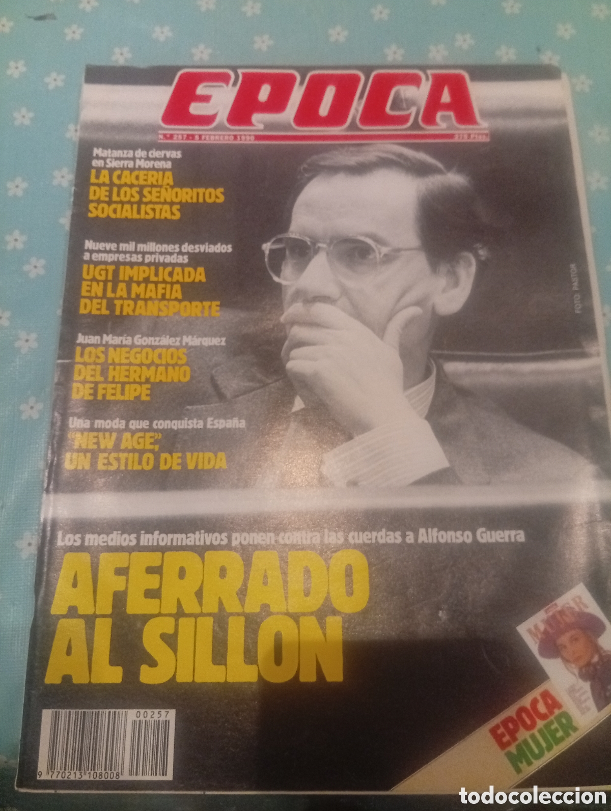 Collectionnisme de Magazine &Eacute;poca: Revista &Eacute;poca 257 1990
