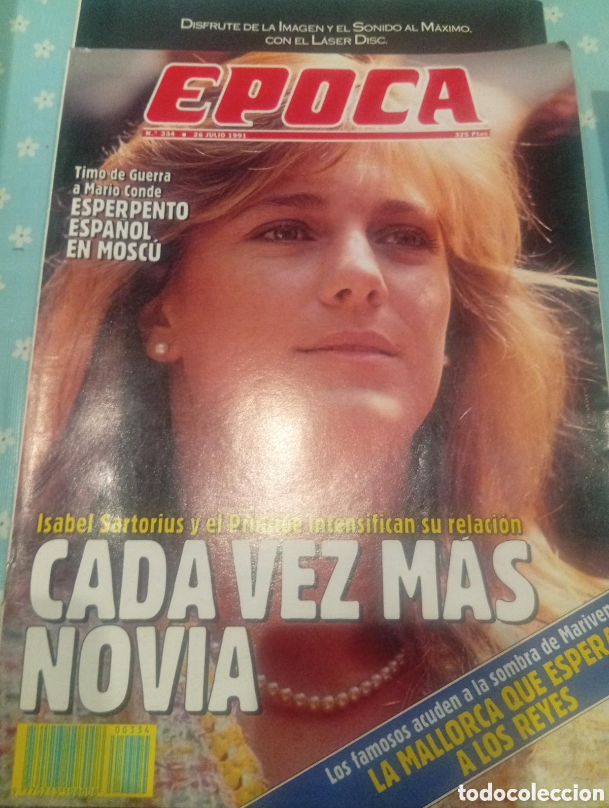 Collectionnisme de Magazine &Eacute;poca: Revista &Eacute;poca 334 1991