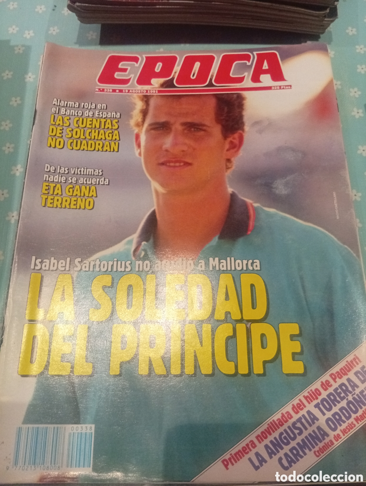 Collectionnisme de Magazine &Eacute;poca: Revista &Eacute;poca 338 1991