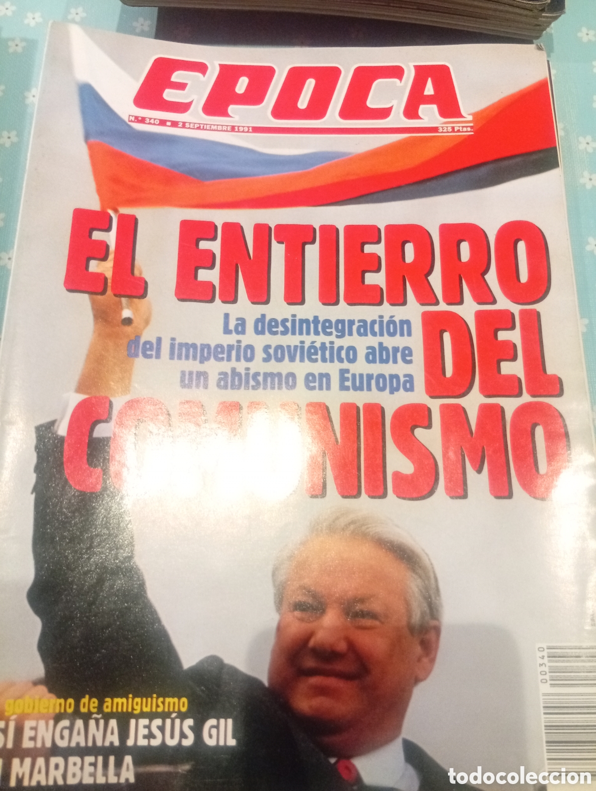 Collectionnisme de Magazine &Eacute;poca: Revista &Eacute;poca 340 1991