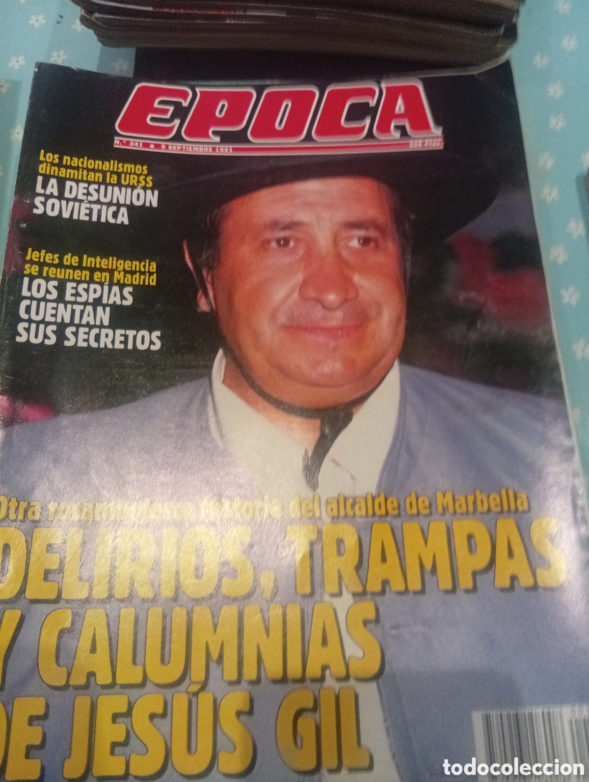 Collectionnisme de Magazine &Eacute;poca: Revista &Eacute;poca 341 1991