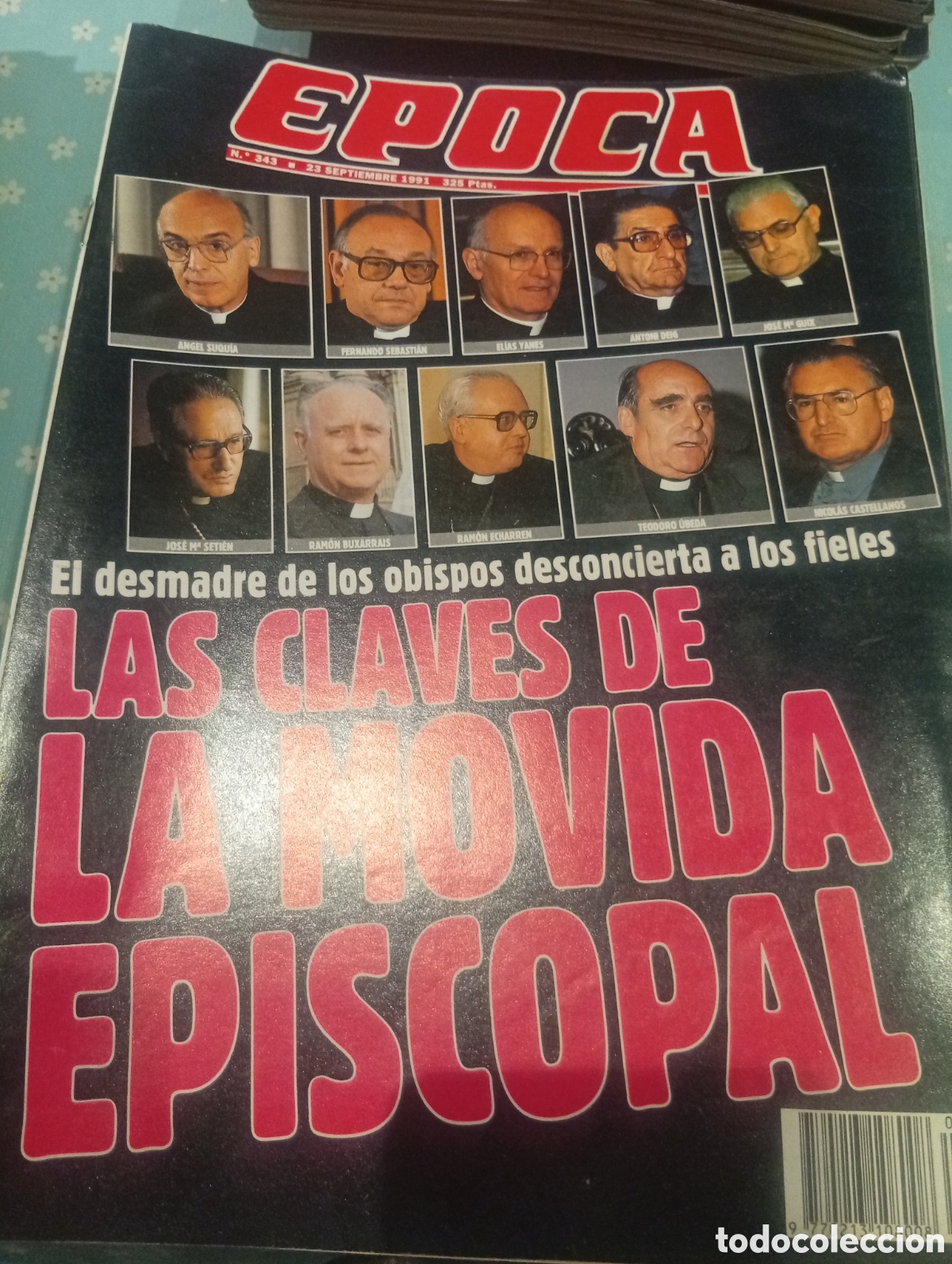 Collectionnisme de Magazine &Eacute;poca: Revista &Eacute;poca 343 1991