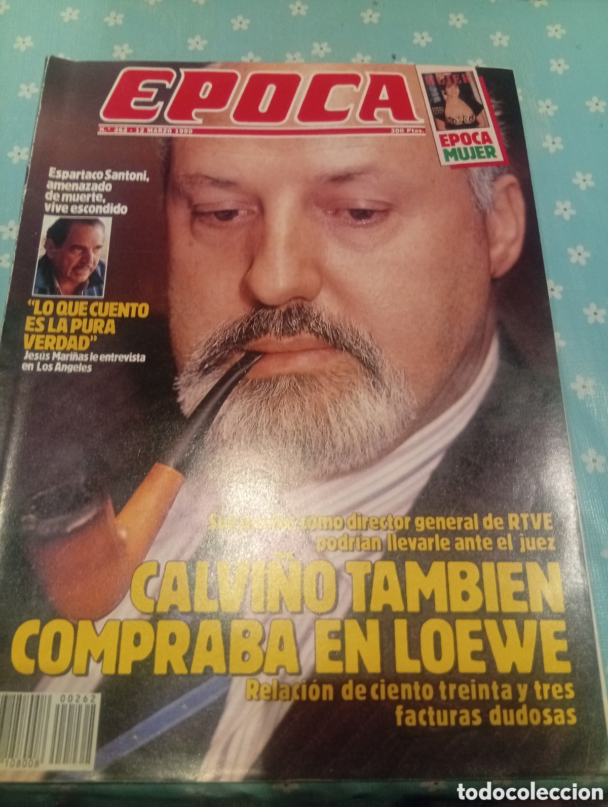 Coleccionismo de revista &Eacute;poca: Revista &Eacute;poca 262 1990