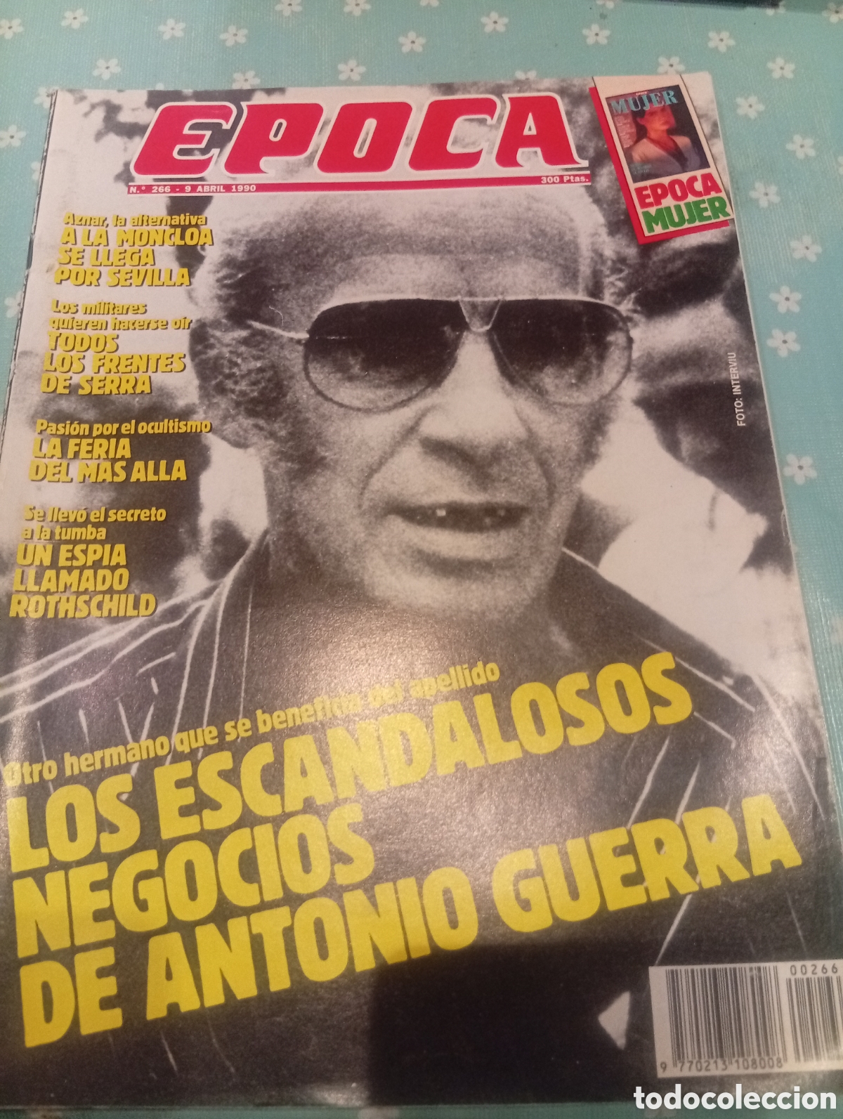 Coleccionismo de revista &Eacute;poca: Revista &Eacute;poca 266 1990