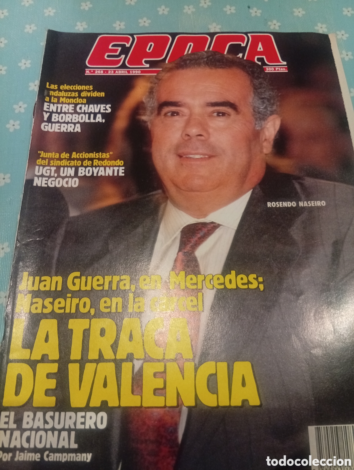 Coleccionismo de revista &Eacute;poca: Revista &Eacute;poca 268 1990