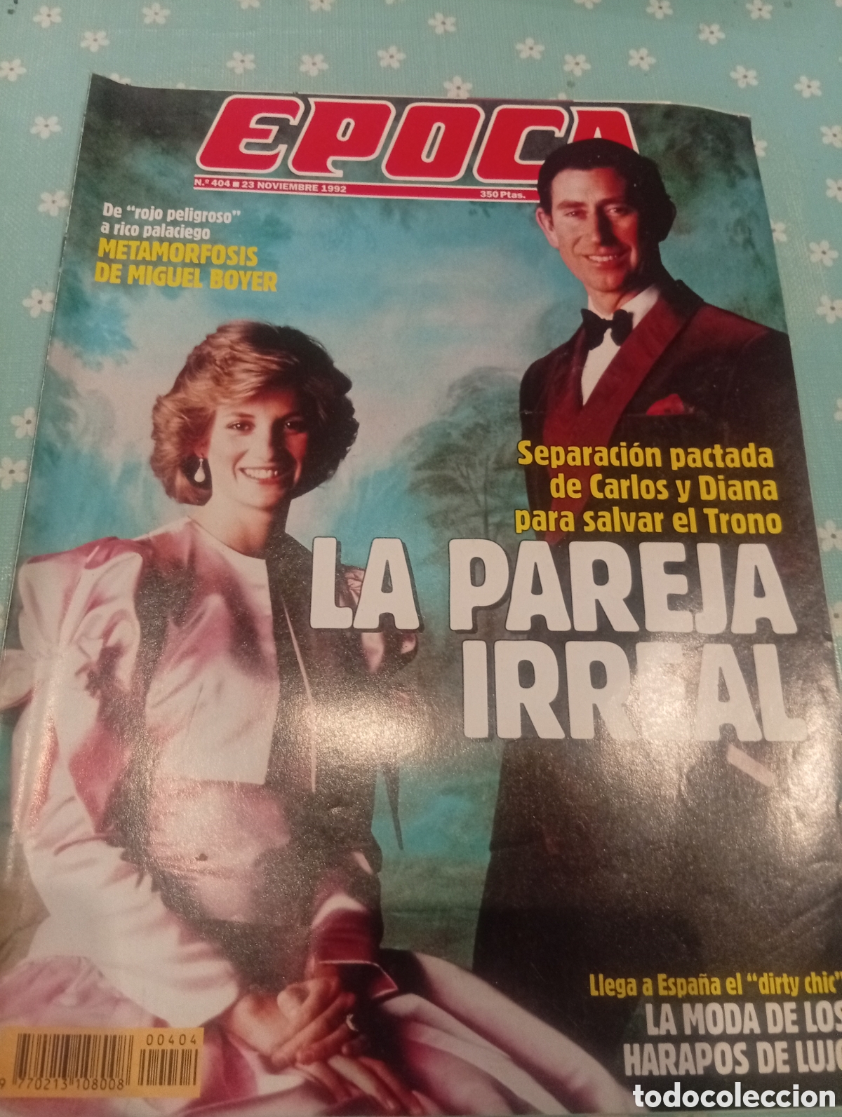 Collectionnisme de Magazine &Eacute;poca: Revista &Eacute;poca 404 1992