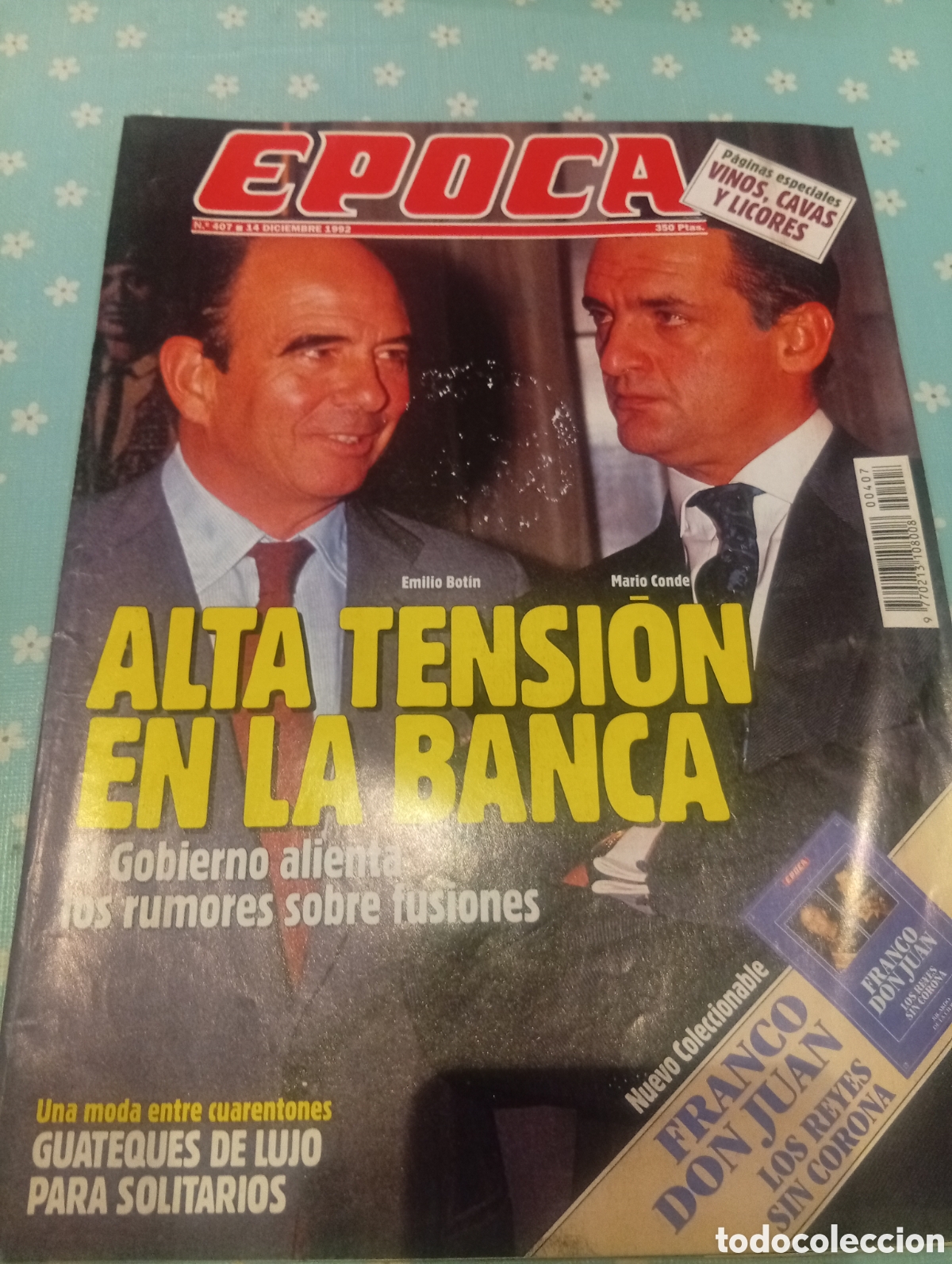 Coleccionismo de revista &Eacute;poca: Revista &Eacute;poca 407 1992