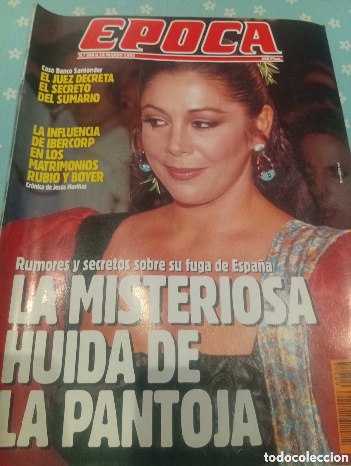Coleccionismo de revista &Eacute;poca: Revista &Eacute;poca 368 1992