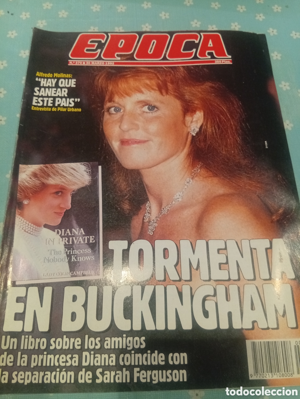 Coleccionismo de revista &Eacute;poca: Revista &Eacute;poca 370 1992