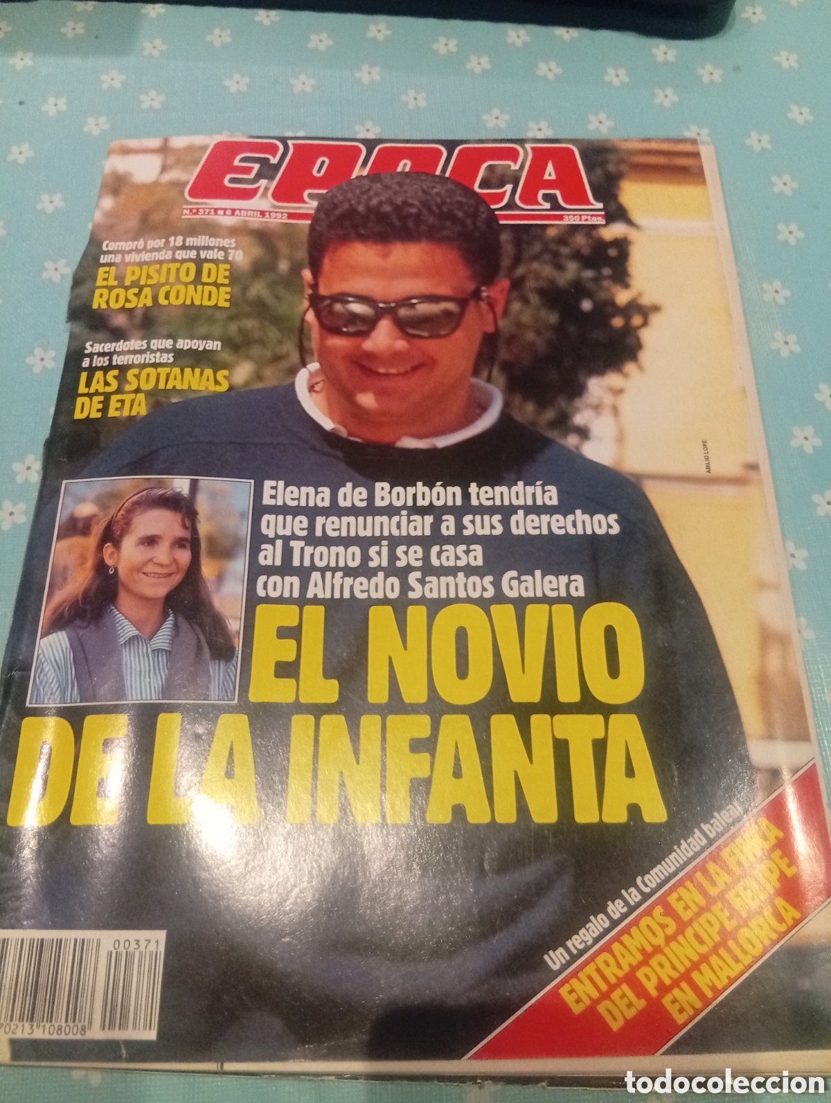 Coleccionismo de revista &Eacute;poca: Revista &Eacute;poca 371 1992
