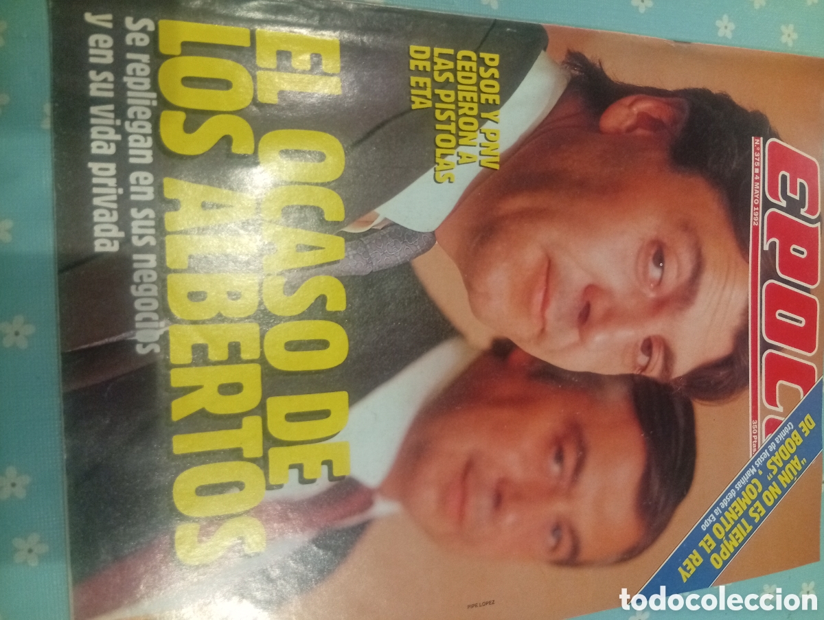Coleccionismo de revista &Eacute;poca: Revista &Eacute;poca 375 1992
