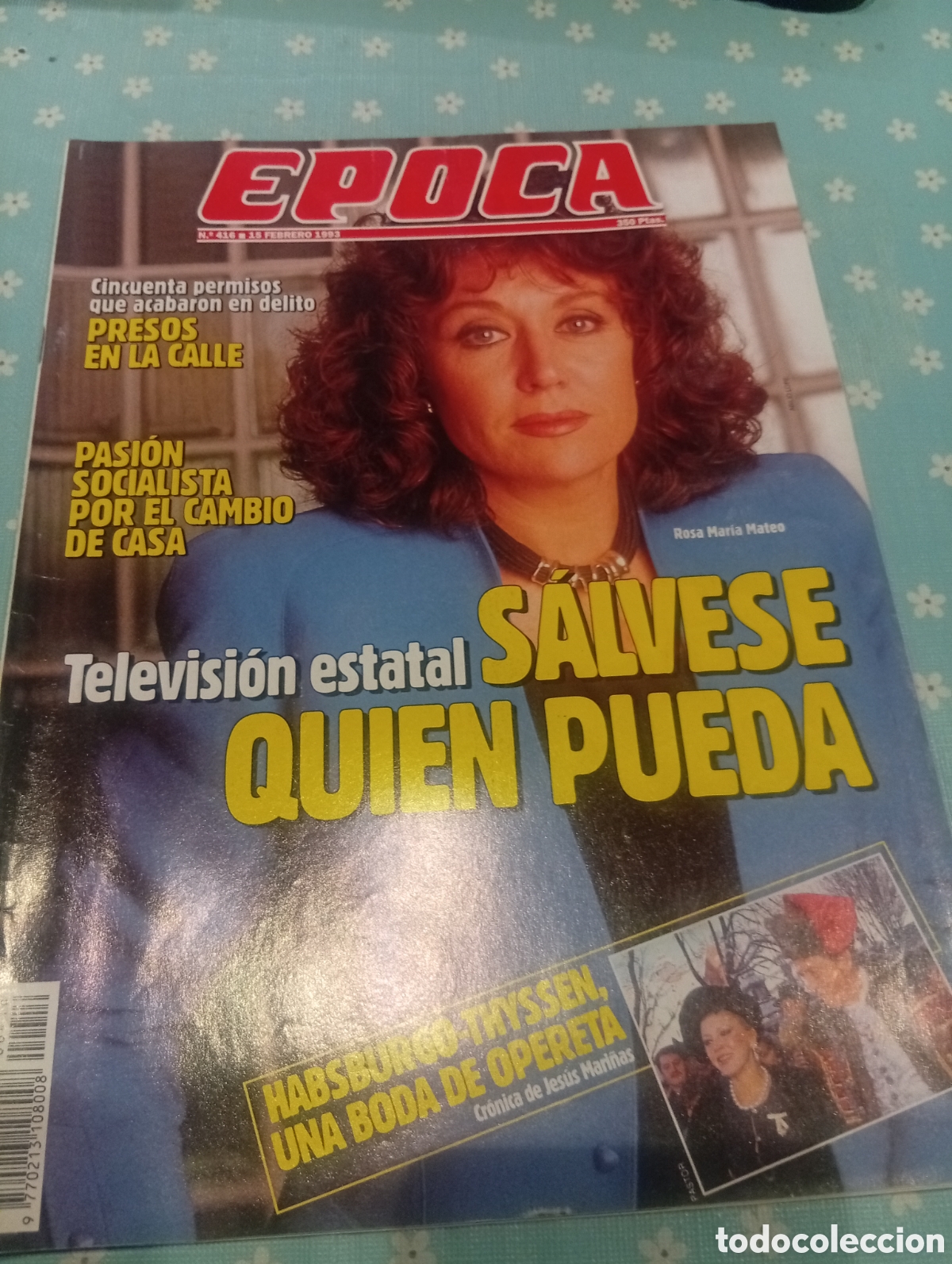 Coleccionismo de revista &Eacute;poca: Revista &Eacute;poca 416 1993